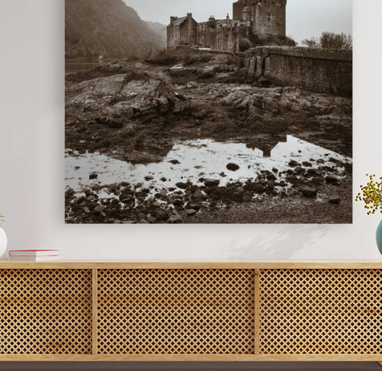 Eilean Donan Solitude by Dave Bowman