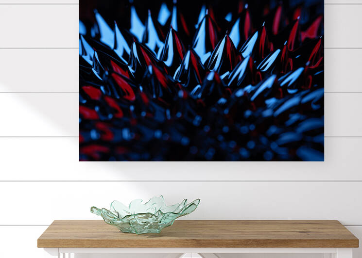 Ferrofluid Spikes by Dave Bowman