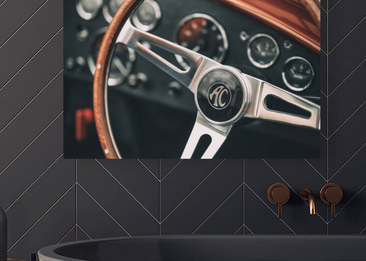 AC Cobra Steering Wheel by Dave Bowman