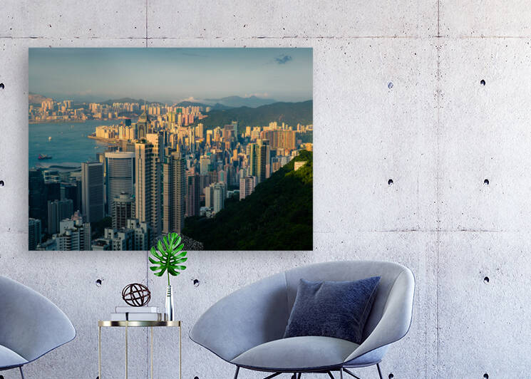 Hong Kong Cityscape by Dave Bowman