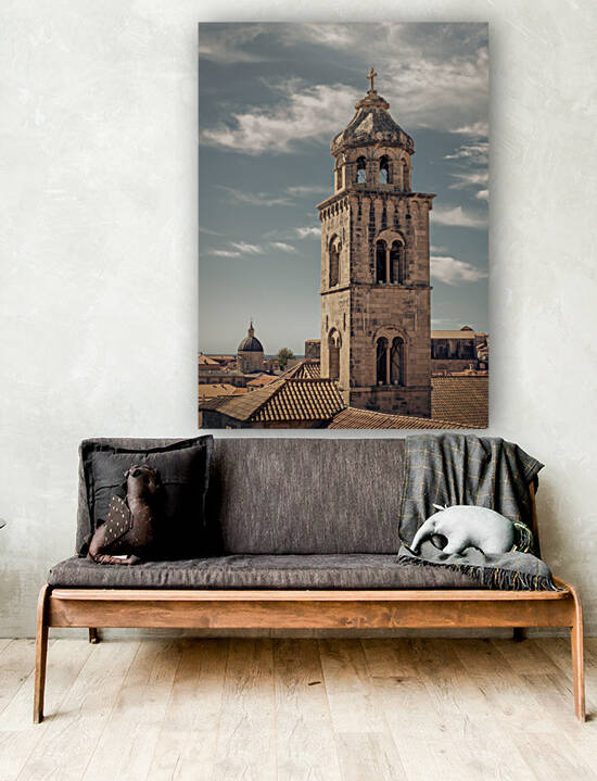 Dubrovnik Monastery Tower by Dave Bowman