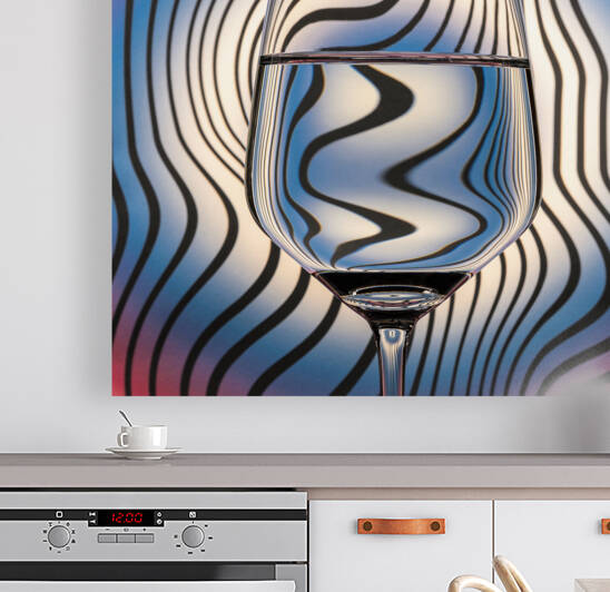 Waves Glass by Dave Bowman