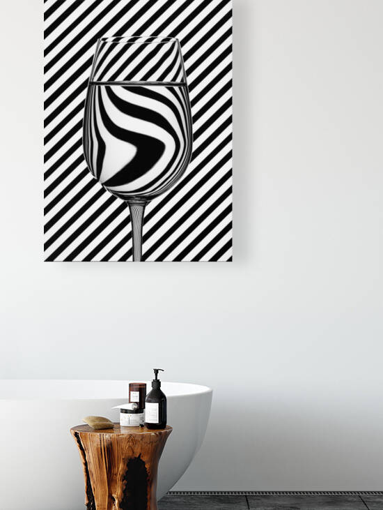 Striped Glass by Dave Bowman