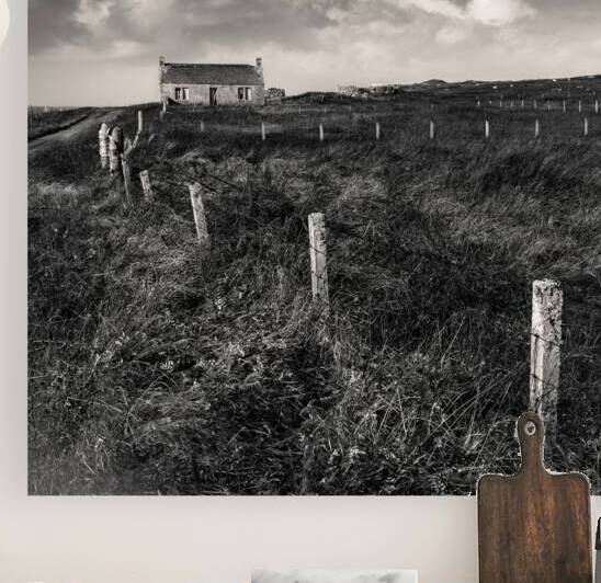 Abandoned Cottage on South Uist by Dave Bowman