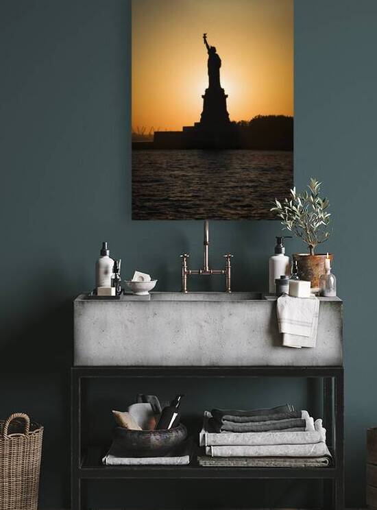 Liberty Sunset by Dave Bowman