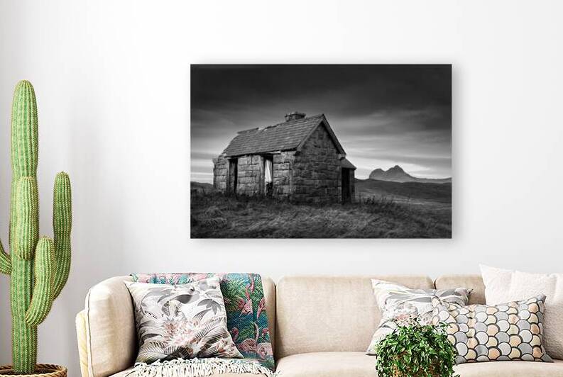 Elphin Bothy and Suilven by Dave Bowman