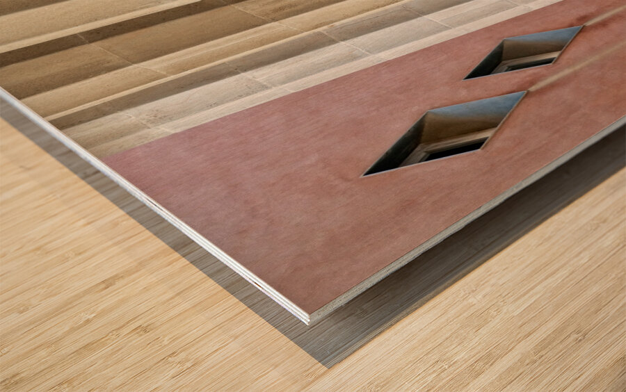 Park Guell Pillars Wood print