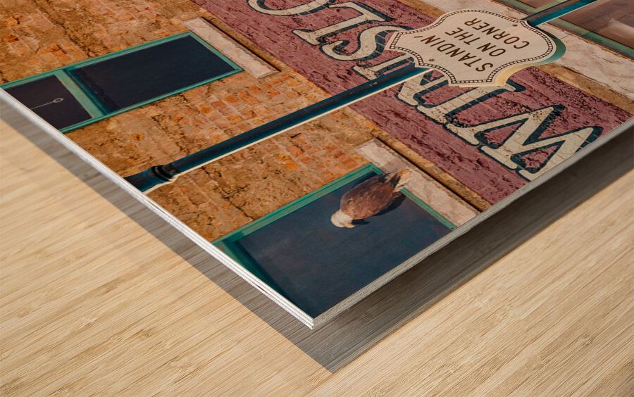 Take It Easy Wood print