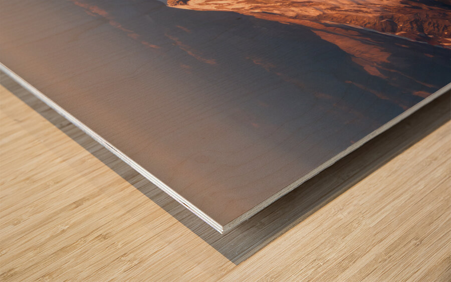 Mount Rainier Wood print