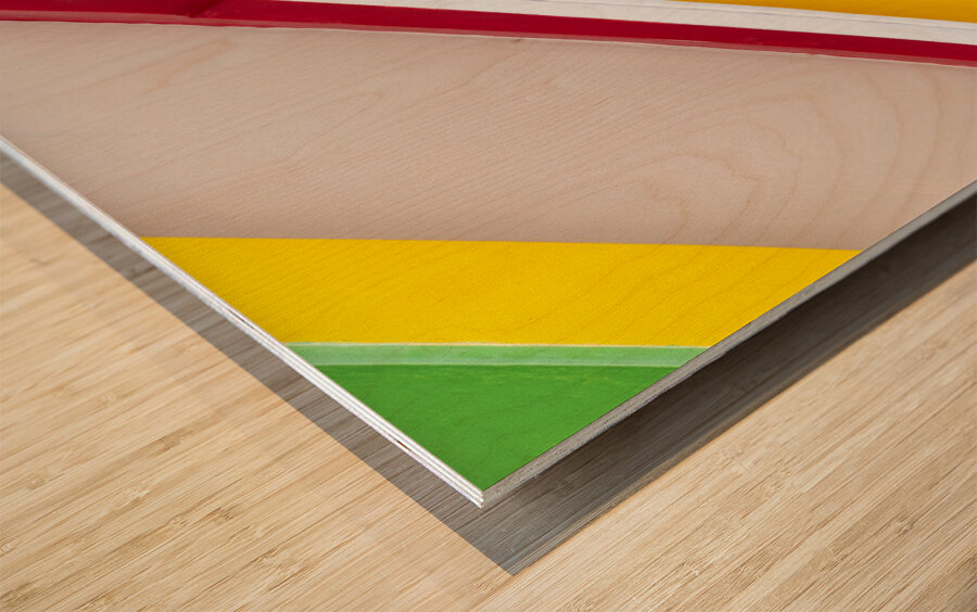 Maltese Luzzu Bow Wood print