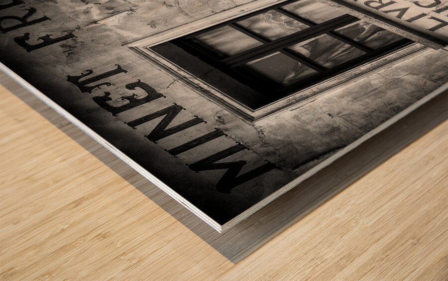 Old Books Wood print