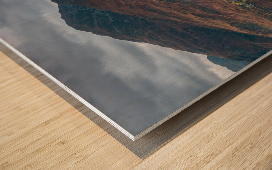 Five Sisters of Kintail Wood print