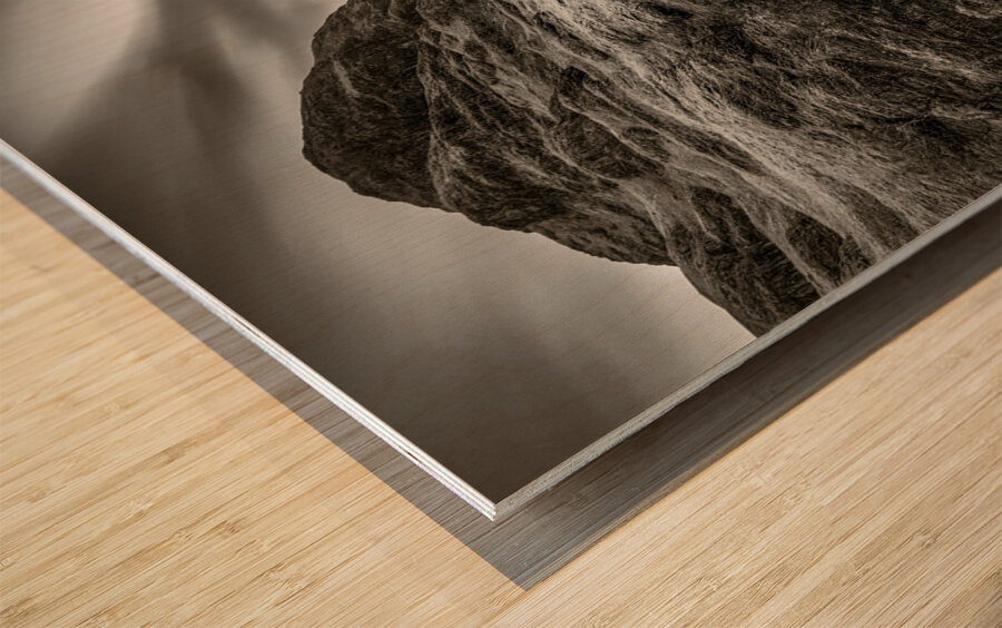 Three Sisters Wood print