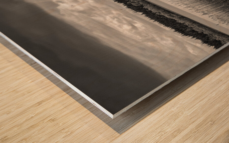 Lake of Menteith Wood print