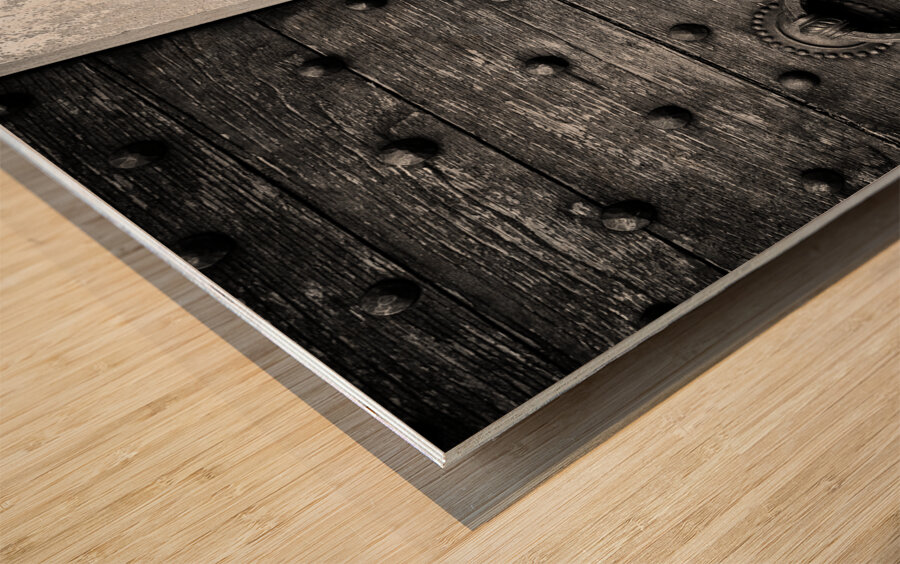 Number 16 Wood print