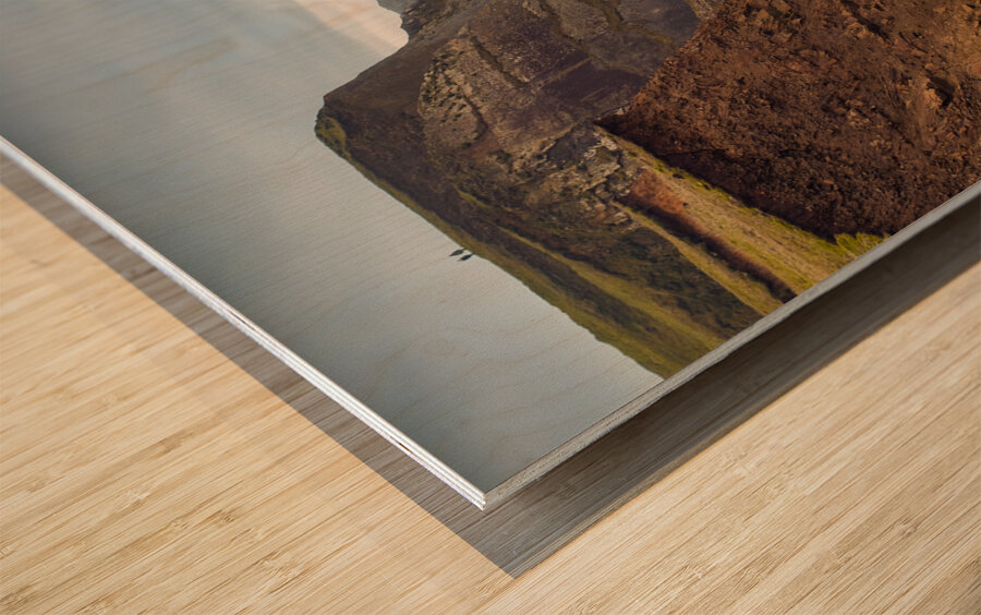 Coastal Walk at Sandymouth Wood print