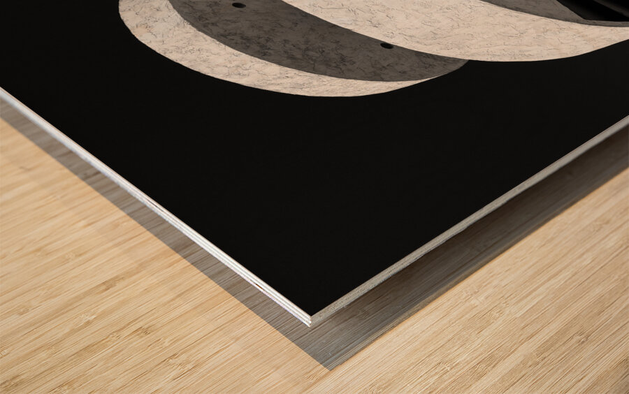 Stairs to Nowhere Wood print