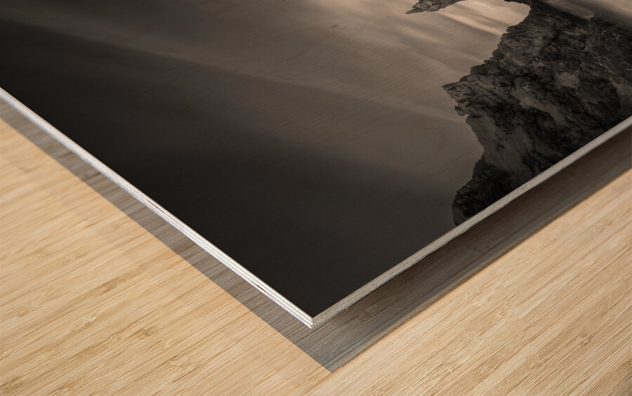 Portcoon Jetty Wood print