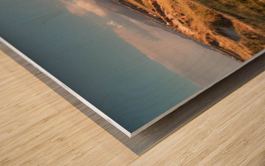 West Uist Beach Wood print