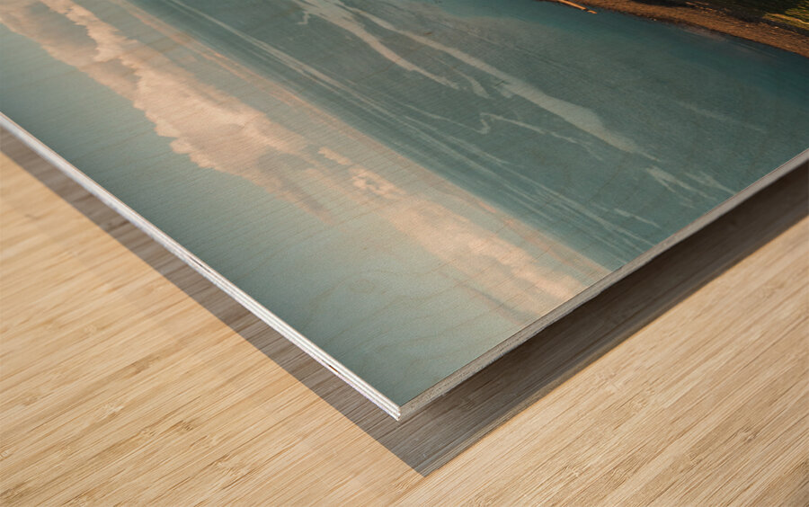 Pladda Lighthouse Wood print