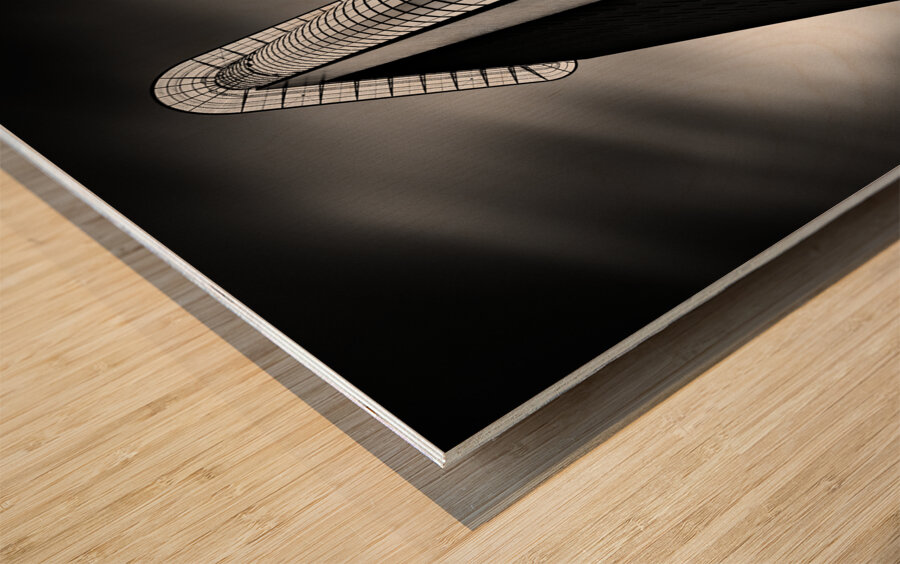 Het Strijkijzer Wood print