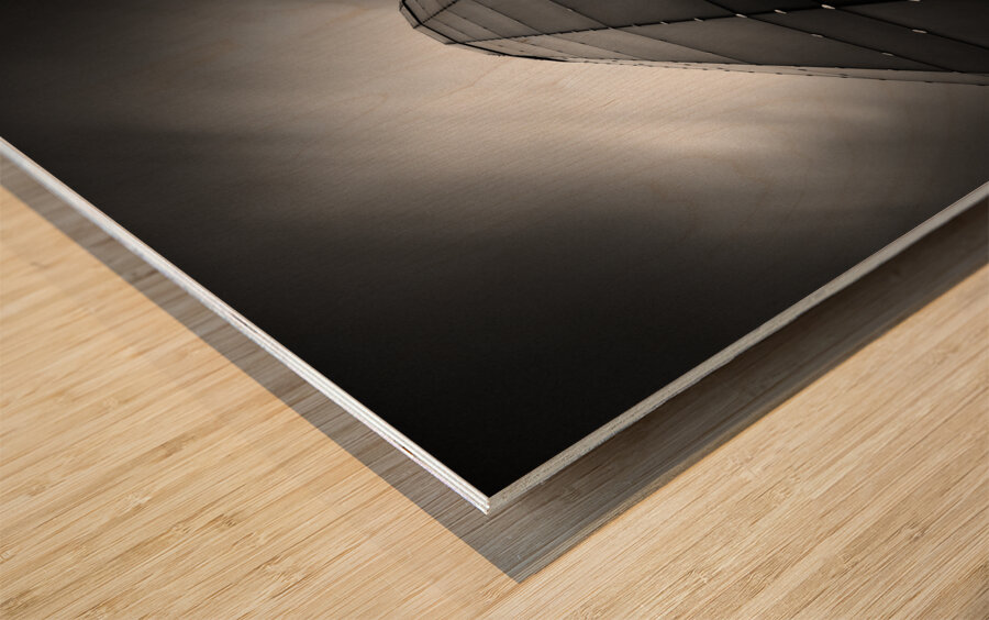 Glass Tower Wood print