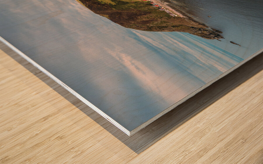 Crovie View Wood print