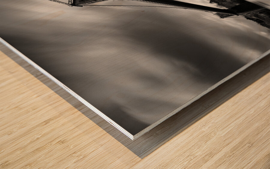 Menai Suspension Bridge Wood print