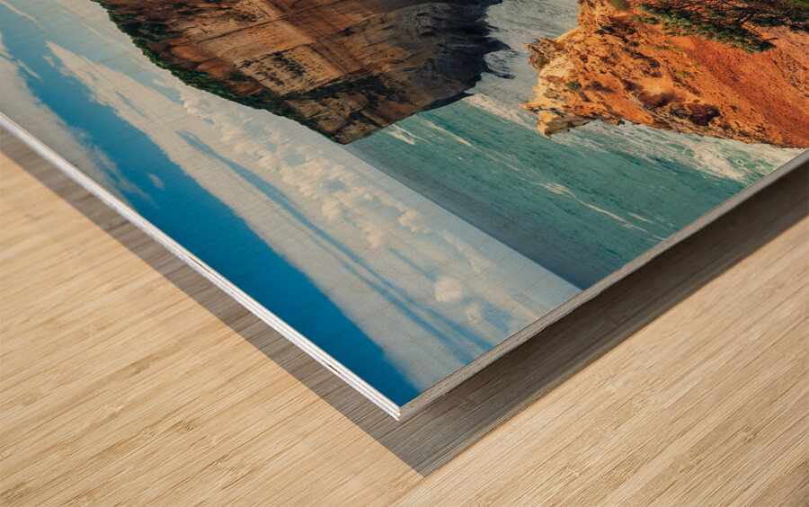 Island Archway Wood print