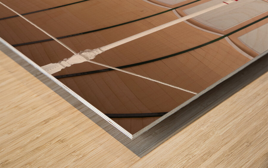 Victoria Park Bandstand Wood print