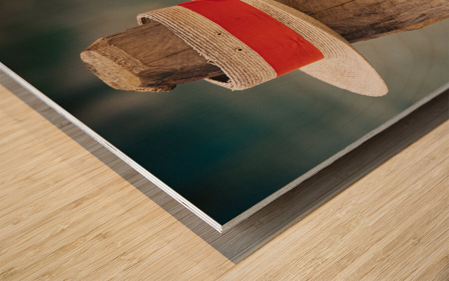 Gondolier Hat Wood print