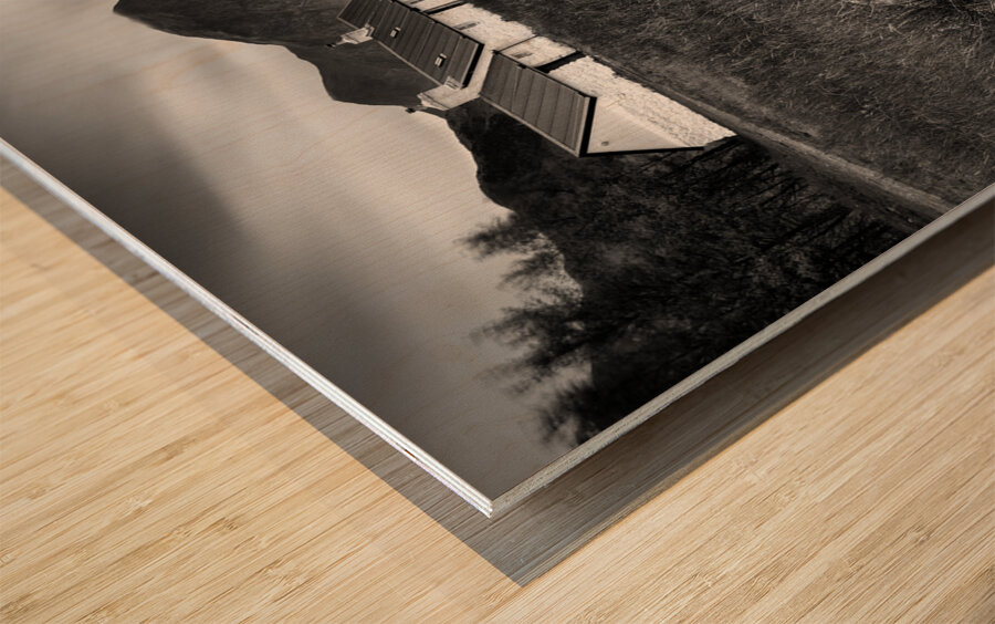 Blackrock Cottage Wood print