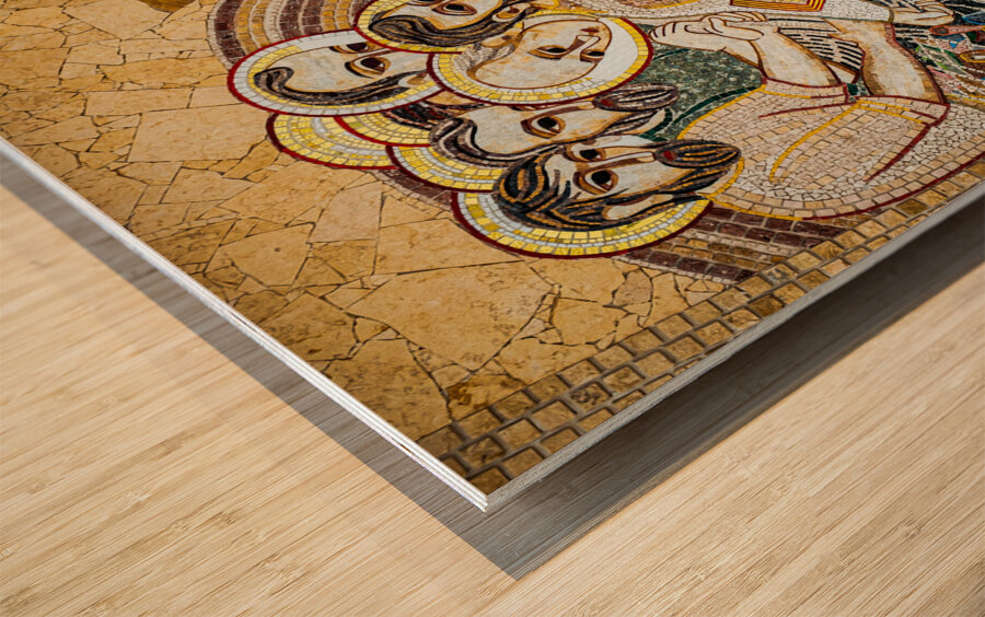 Ta Pinu Mosaic 4 Wood print