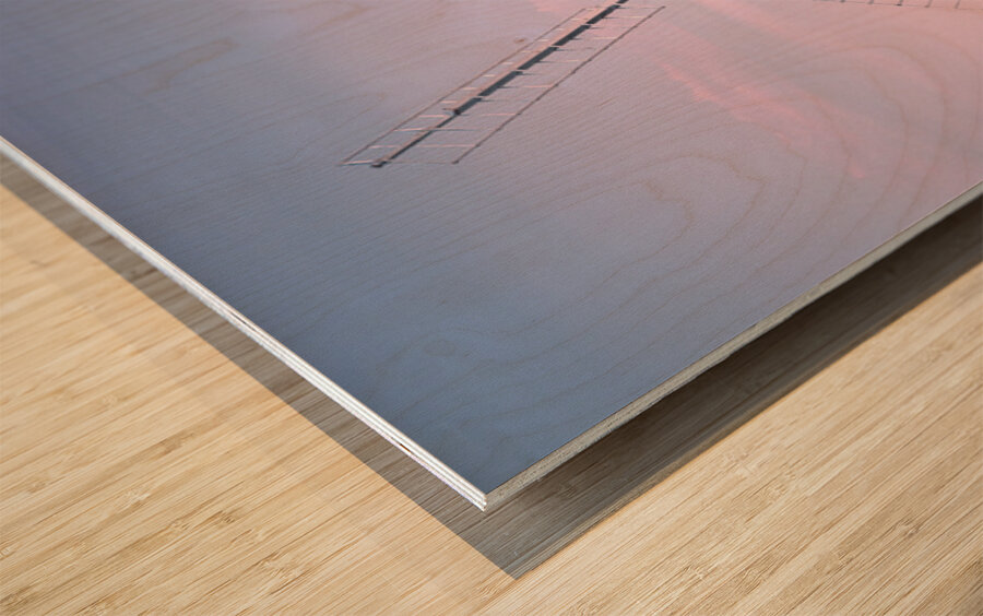 Burnham Overy Staithe Windmill Wood print