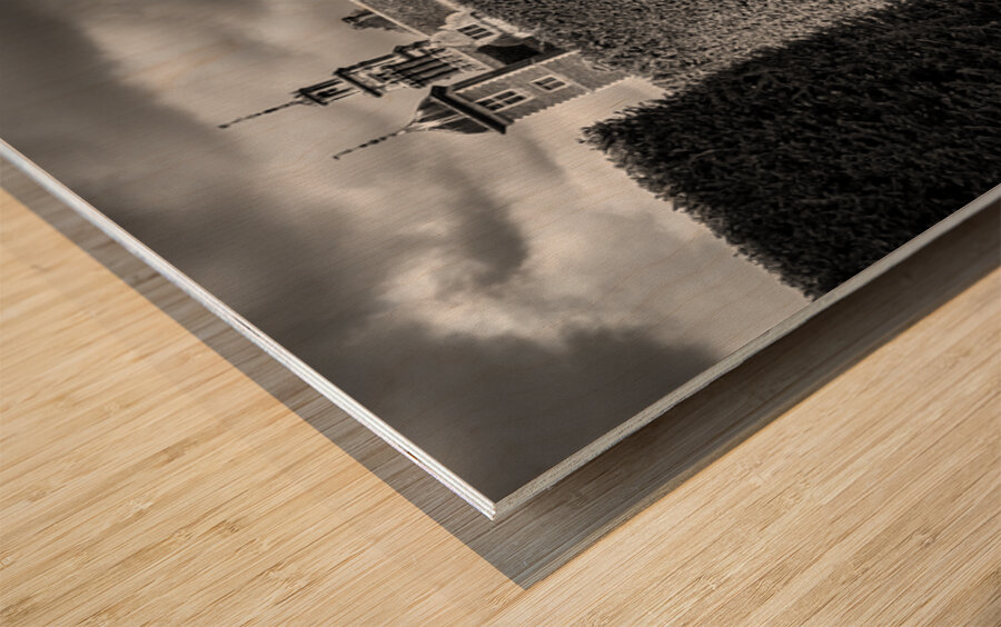 Blickling Estate Gardens Wood print