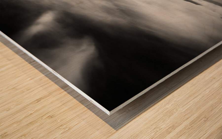 Land of Fire Wood print