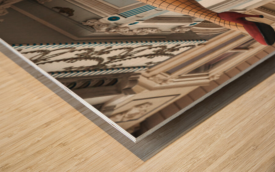 Ashbury Legs Wood print