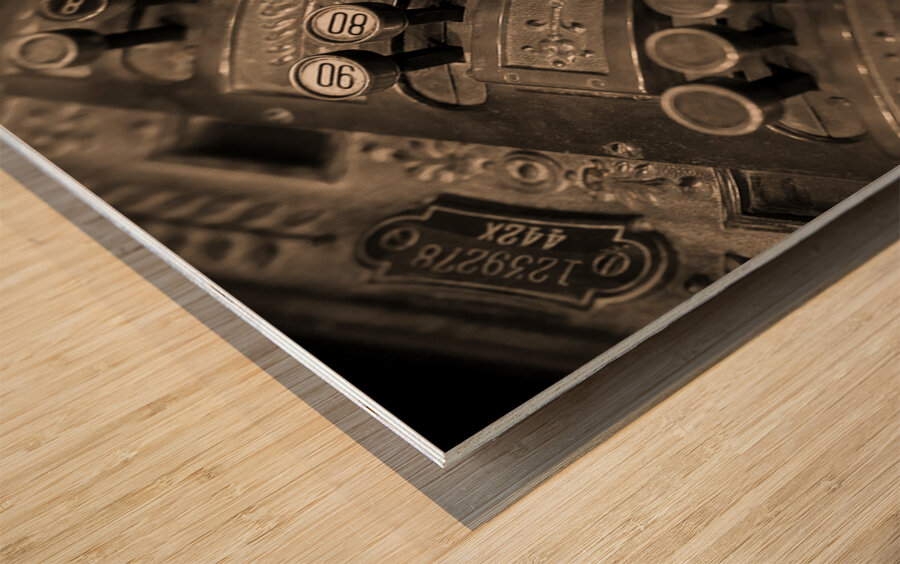 Brass Till Wood print