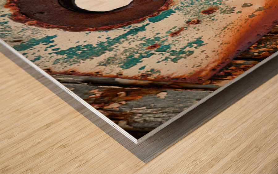 Weathered Vessel Wood print