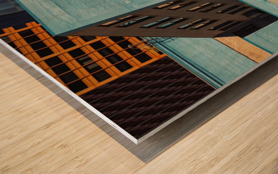 Chicago Bubblegum Moose Wood print