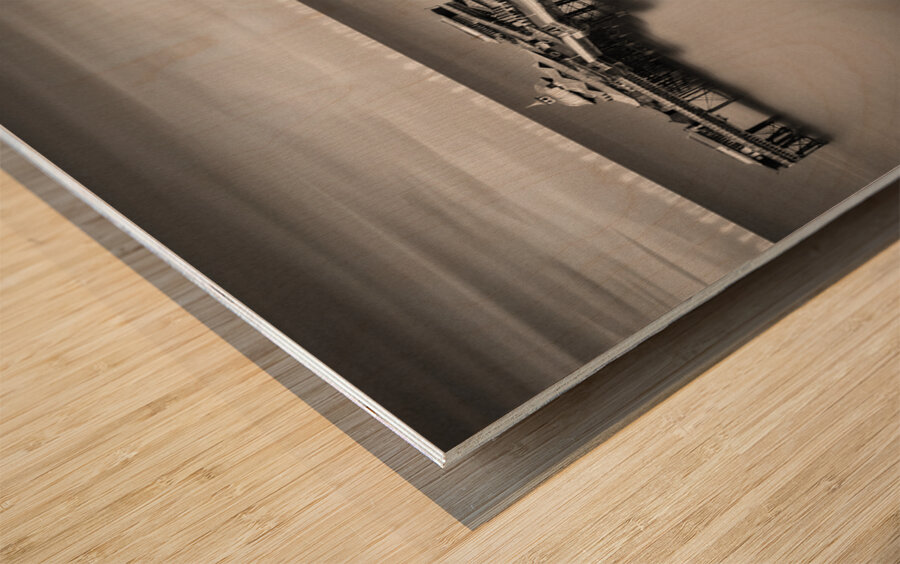 Llandudno Pier Wood print