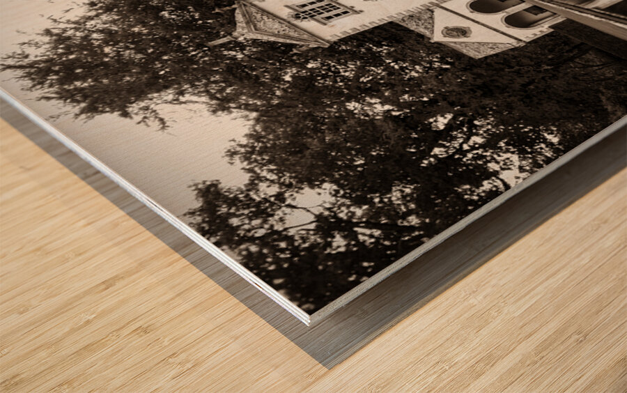 The Pin Mill Wood print