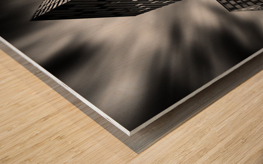 Side by Side Wood print