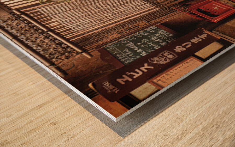 Shinjuku Bicycle Wood print