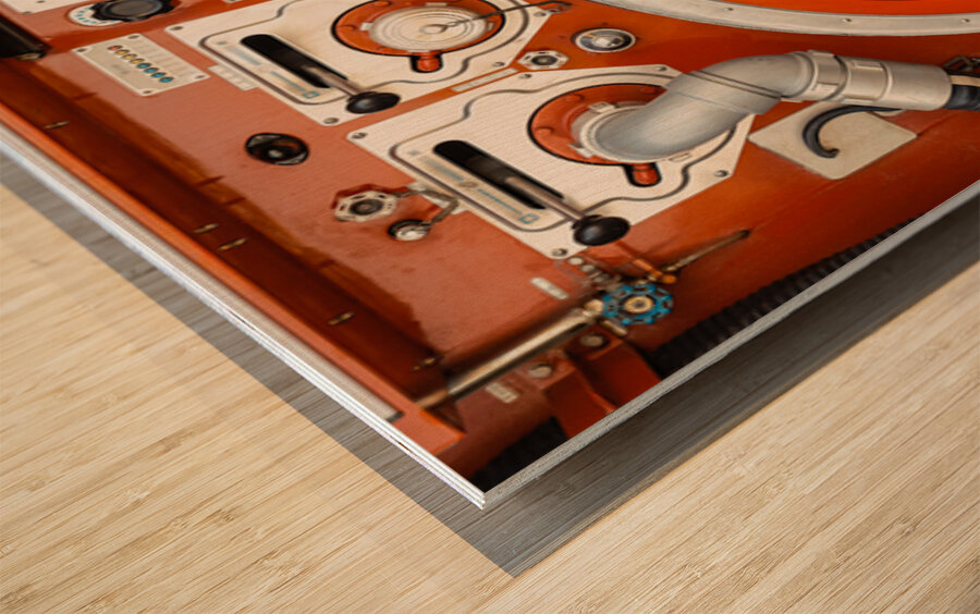 Kyoto Fire Engine Wood print