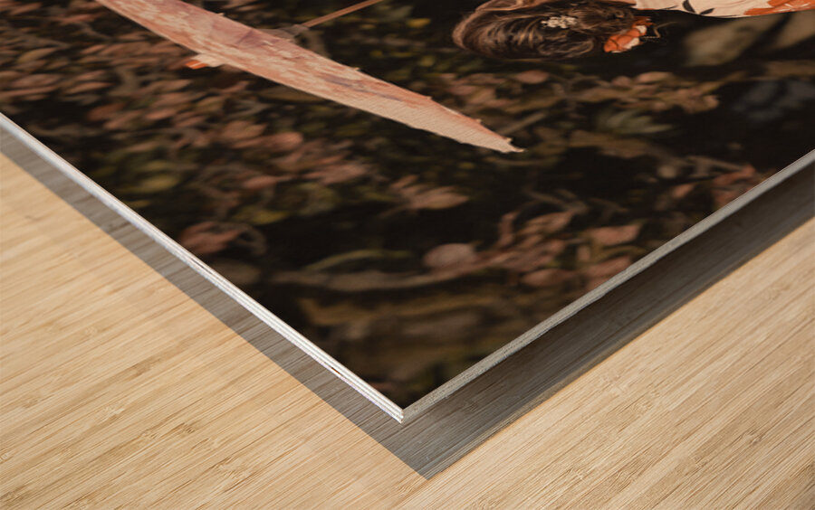 Summer Yukata Wood print