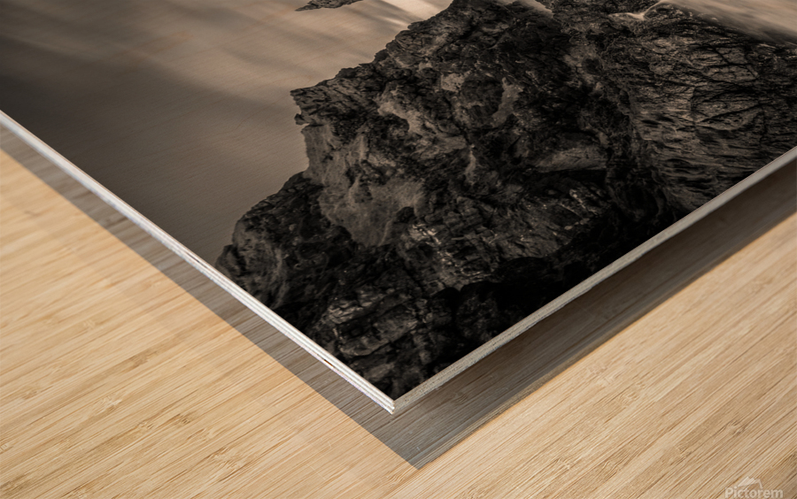 Portcoon Bay Wood print