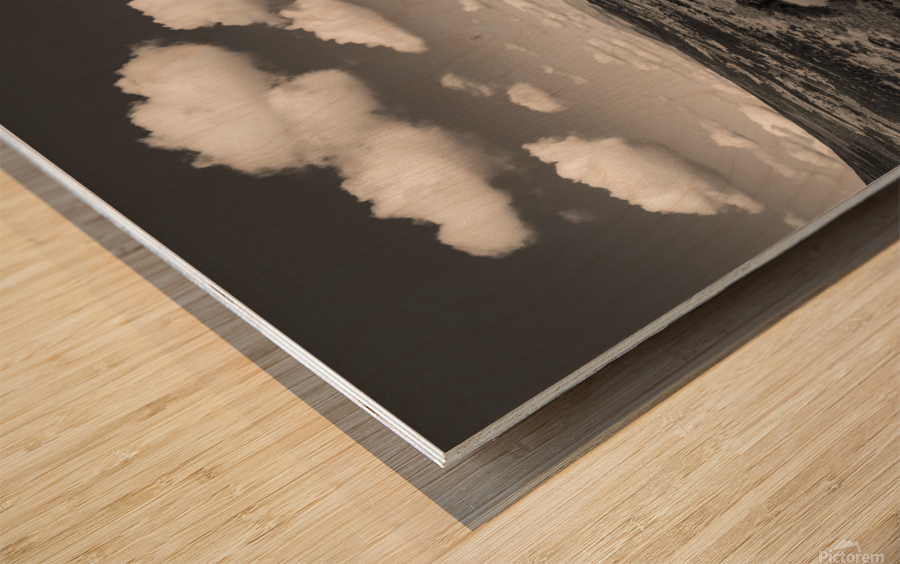 Inchkinloch Reflections Wood print