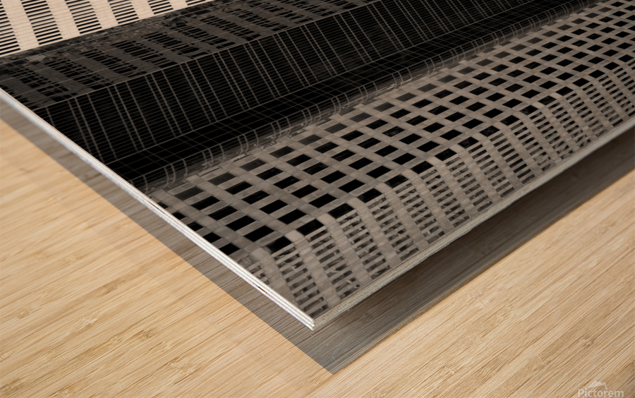 City Blocks Wood print