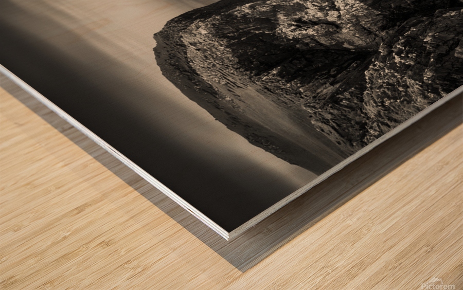 Butt of Lewis Cliffs Wood print